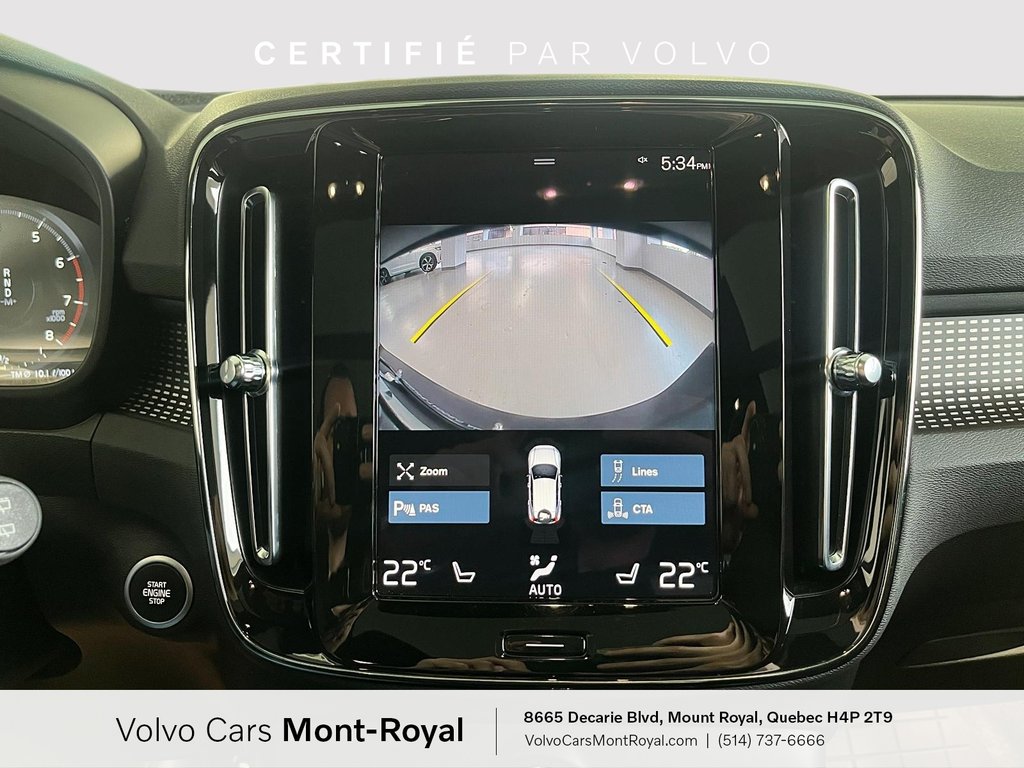 2022 Volvo XC40 R-Design T5 in Laval, Quebec - 28 - w1024h768px