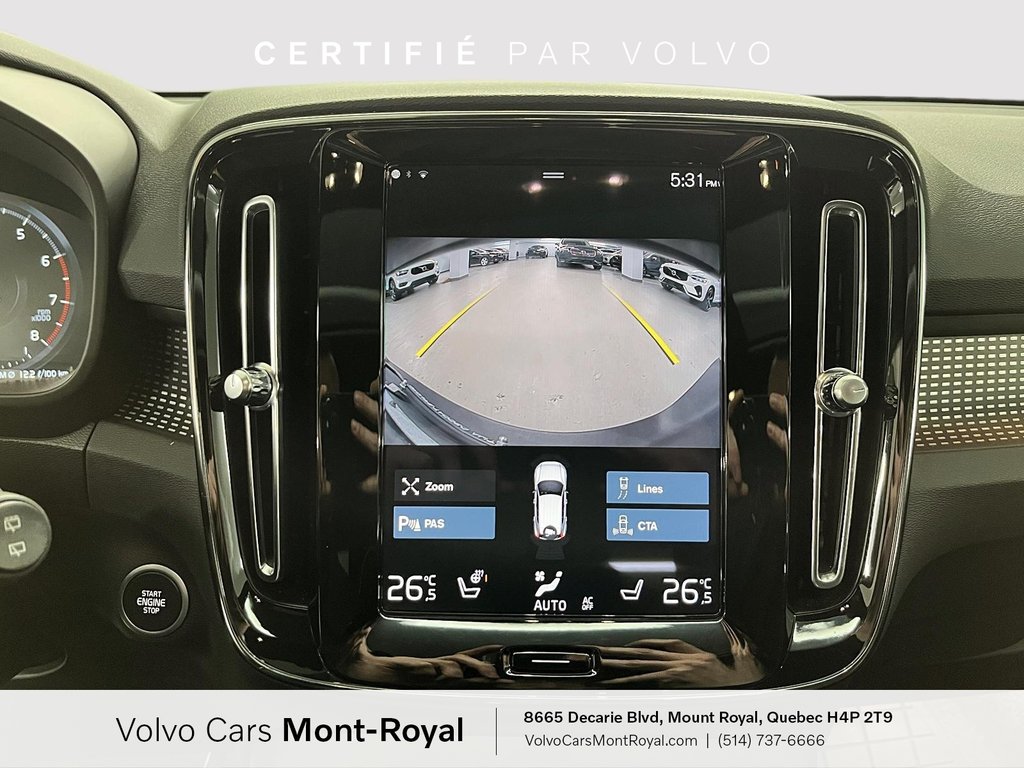 Volvo XC40 R-Design T5 2022 à Laval, Québec - 15 - w1024h768px