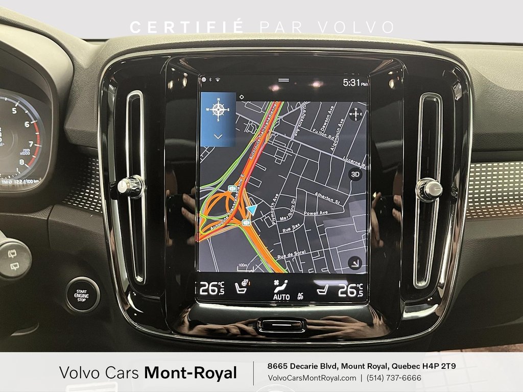 Volvo XC40 R-Design T5 2022 à Laval, Québec - 16 - w1024h768px