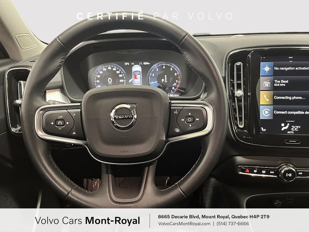 Volvo XC40 Momentum 2022 à Laval, Québec - 10 - w1024h768px