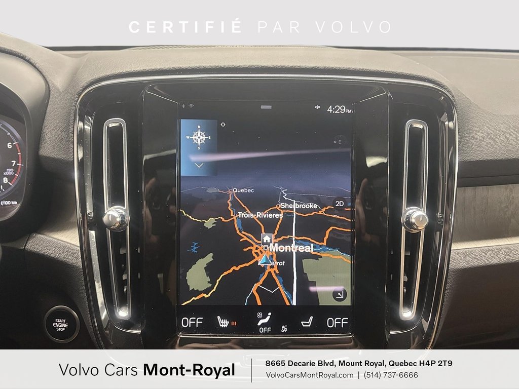 Volvo XC40 Inscription 2022 à Brossard, Québec - 16 - w1024h768px