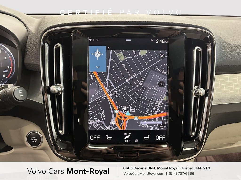 Volvo XC40 Momentum 2022 à Laval, Québec - 17 - w1024h768px