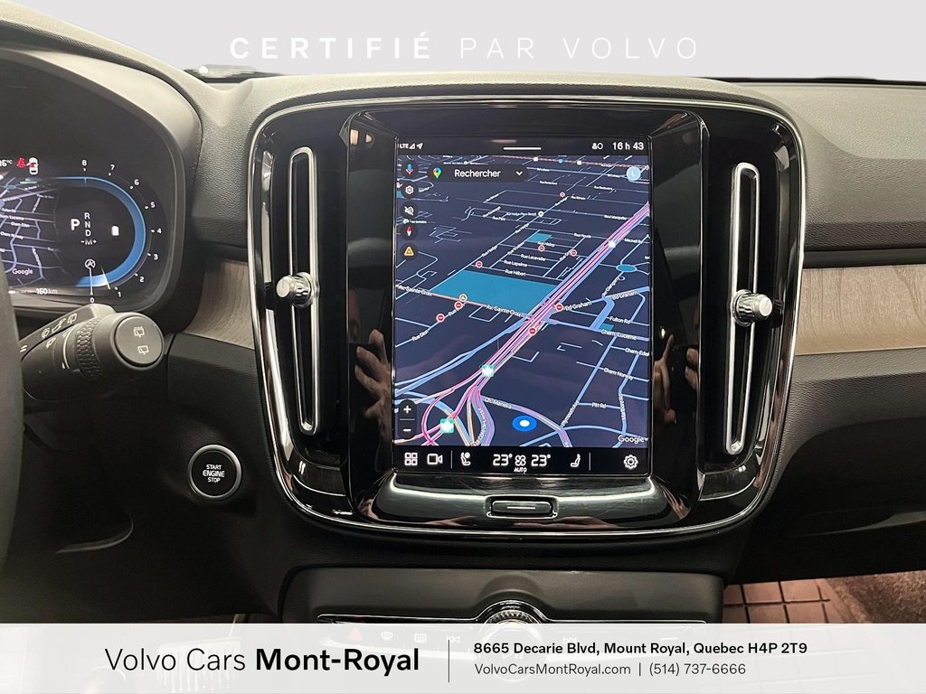 2023 Volvo XC40 Plus Bright Theme in Laval, Quebec - 15 - w1024h768px