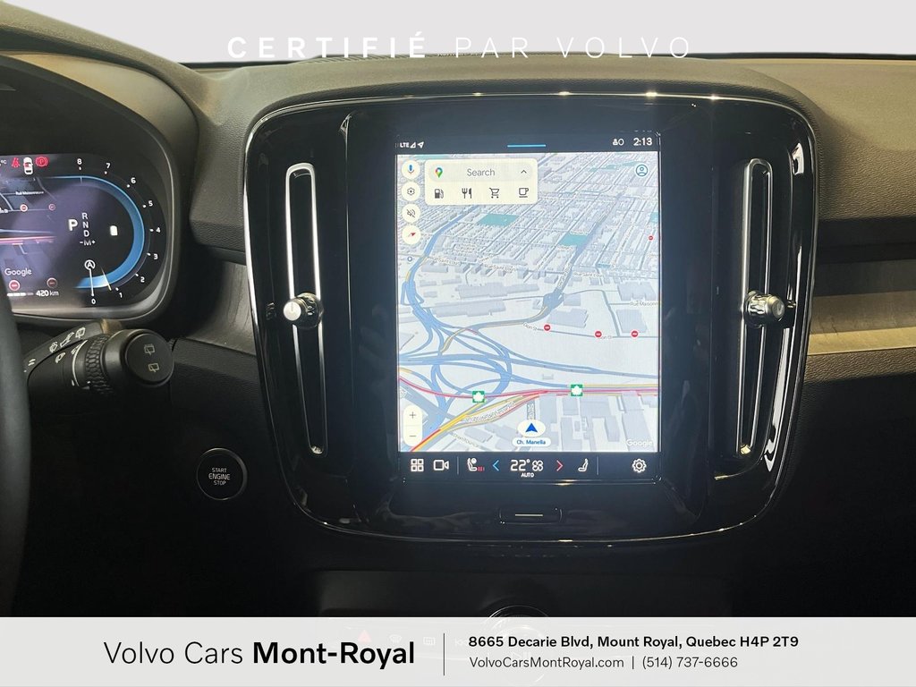 2024 Volvo XC40 Ultimate Bright Theme in Laval, Quebec - 14 - w1024h768px