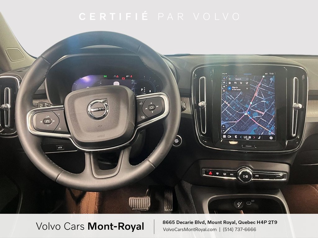 Volvo XC40 Ultimate Bright Theme 2024 à Laval, Québec - 10 - w1024h768px