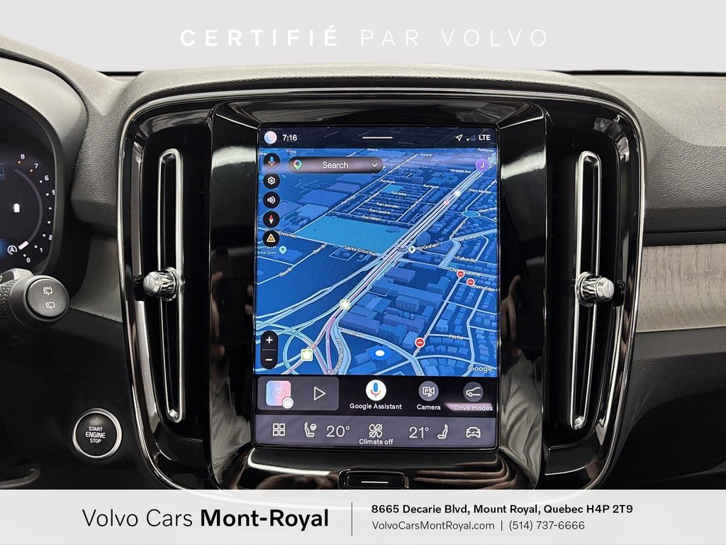 Volvo XC40 Plus Dark Theme 2024 à Laval, Québec - 18 - w1024h768px