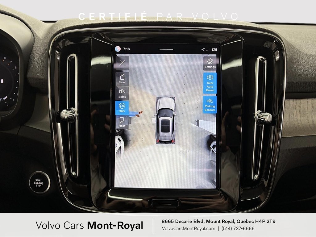 Volvo XC40 Plus Dark Theme 2024 à Laval, Québec - 17 - w1024h768px