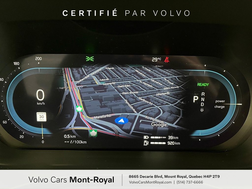 2022 Volvo XC60 Recharge Inscription Plug-In Hybrid T8 in Laval, Quebec - 12 - w1024h768px
