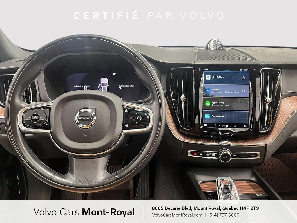 Volvo XC60 Recharge Inscription Plug-In Hybrid T8 2022 à Laval, Québec - 10 - w1024h768px