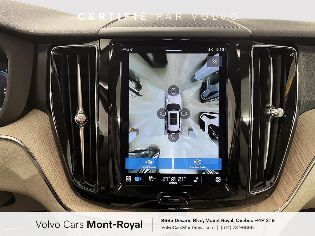 Volvo XC60 Recharge Plus Dark Theme Plug-In Hybrid T8 2023 à Laval, Québec - 14 - w1024h768px