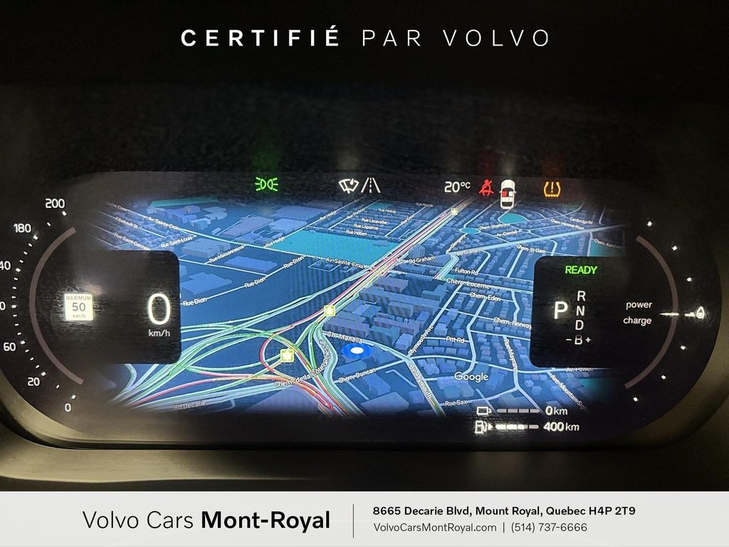 Volvo XC60 Recharge Core Bright Theme Plug-In Hybrid T8 2023 à Laval, Québec - 12 - w1024h768px