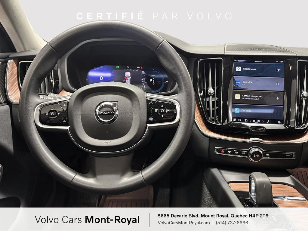 2024 Volvo XC60 Recharge Plus Dark Theme Plug-In Hybrid T8 in Brossard, Quebec - 10 - w1024h768px