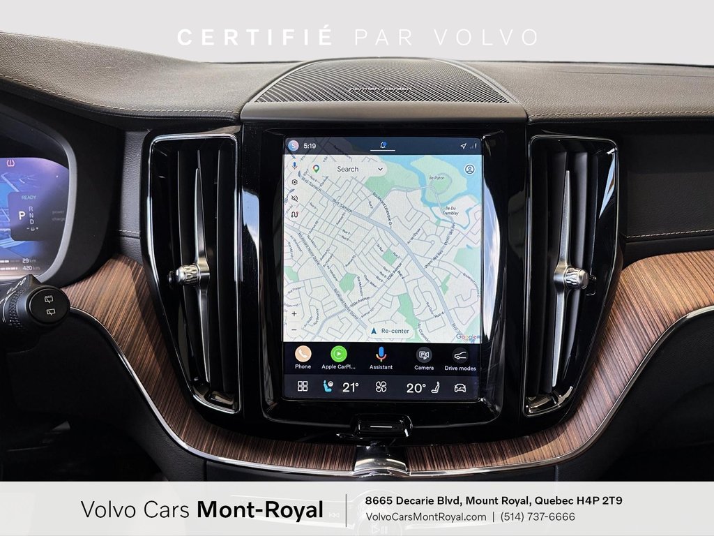 2024 Volvo XC60 Recharge Ultimate Dark Theme Plug-In Hybrid T8 in Laval, Quebec - 15 - w1024h768px