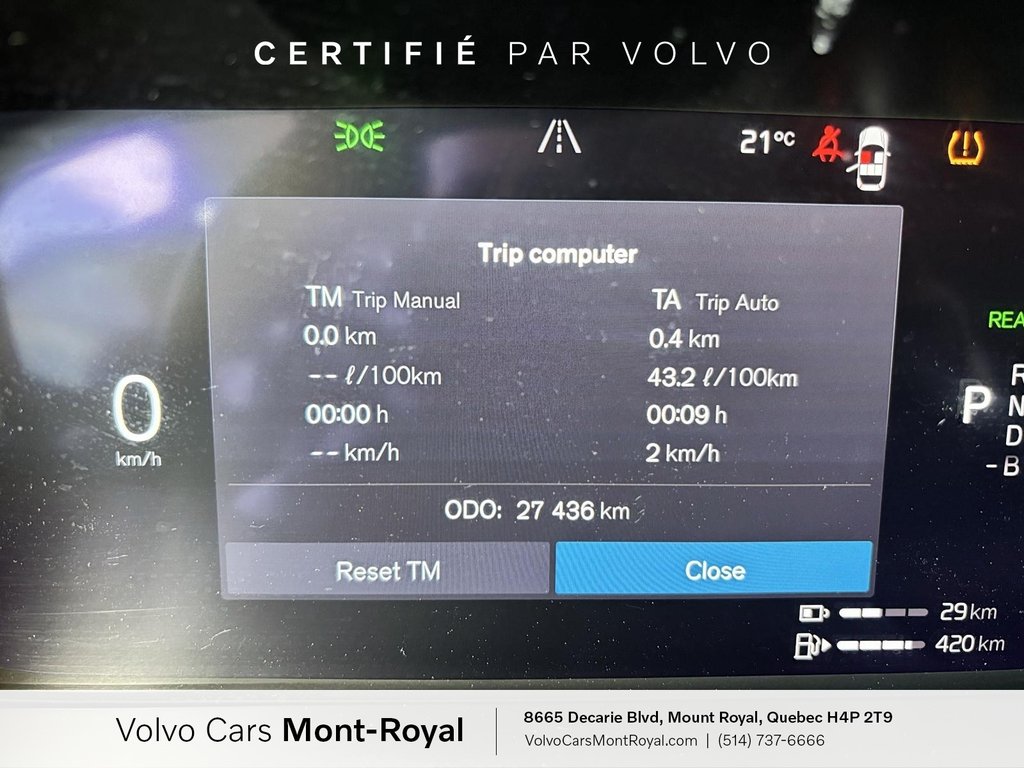 2024 Volvo XC60 Recharge Ultimate Dark Theme Plug-In Hybrid T8 in Laval, Quebec - 10 - w1024h768px