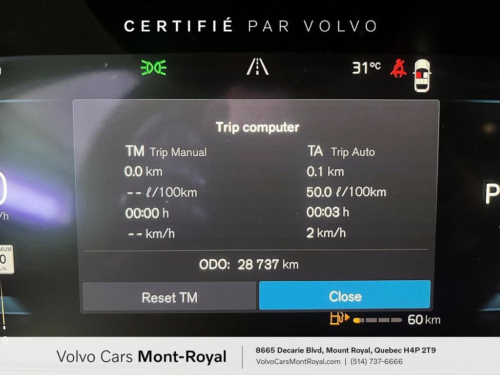 Volvo XC60 Ultimate Dark Theme B6 2023 à Laval, Québec - 11 - w1024h768px