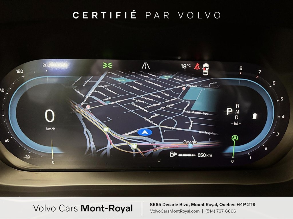 2025 Volvo XC60 Core Dark Theme in Brossard, Quebec - 12 - w1024h768px
