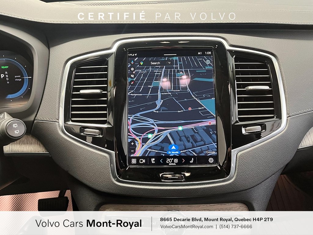 2025 Volvo XC90 Plug-In Hybrid Ultra Bright Theme T8 in Laval, Quebec - 16 - w1024h768px