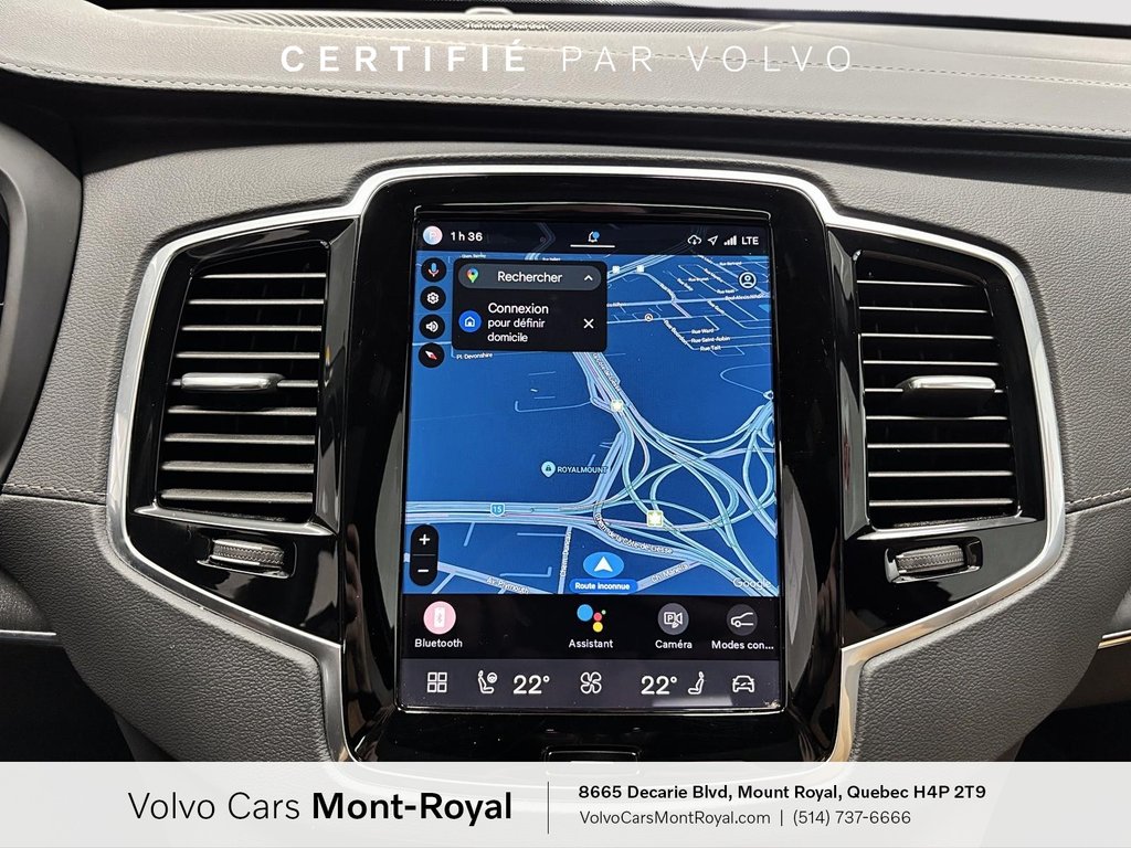 2025 Volvo XC90 Plug-In Hybrid Ultra Bright Theme T8 in Laval, Quebec - 19 - w1024h768px