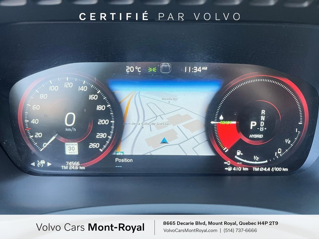 Volvo XC90 Recharge Inscription Plug-In Hybrid T8 2022 à Laval, Québec - 12 - w1024h768px