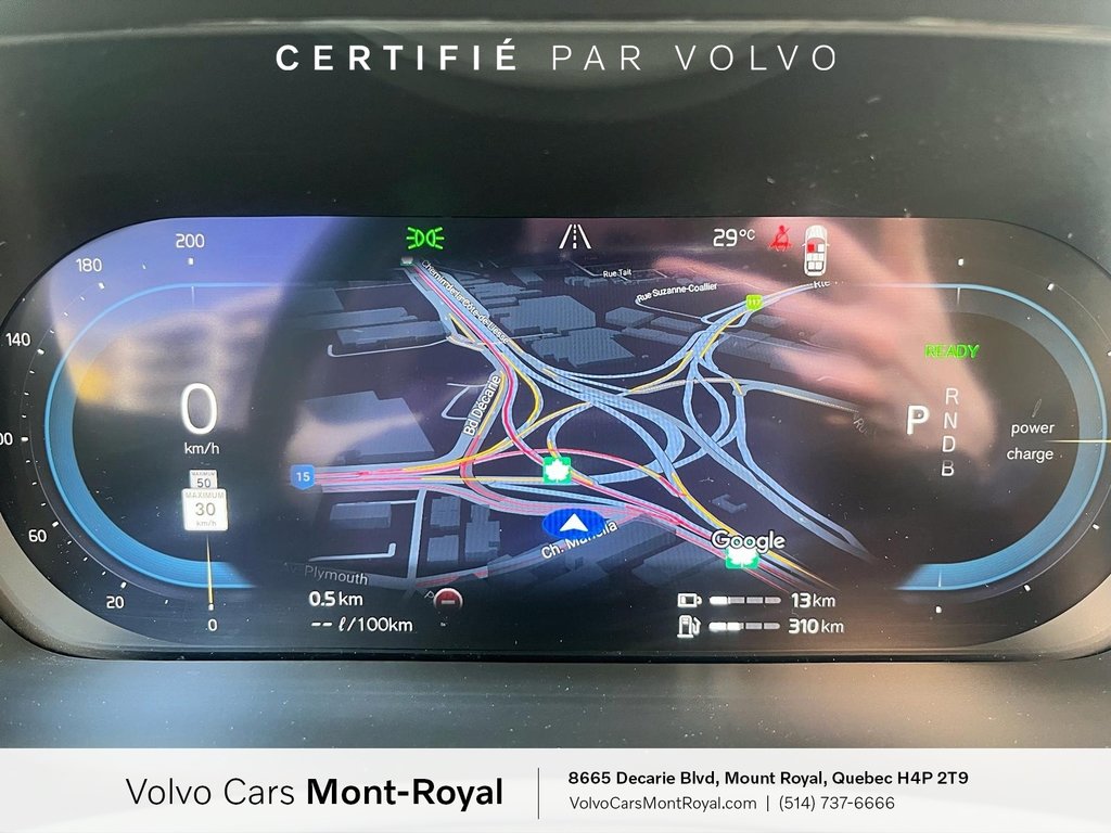 2023 Volvo XC90 Recharge Plus Dark Theme Plug-In Hybrid T8 in Laval, Quebec - 11 - w1024h768px