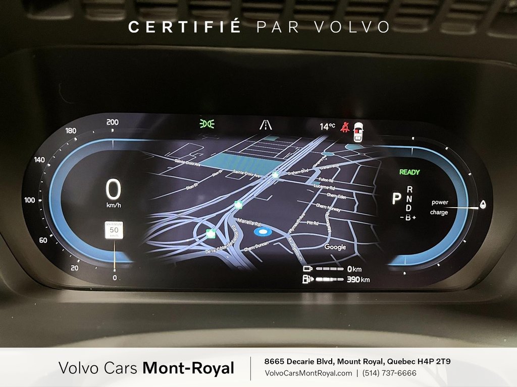 Volvo XC90 Recharge Ultimate Bright Theme Plug-In Hybrid T8 2024 à Brossard, Québec - 12 - w1024h768px