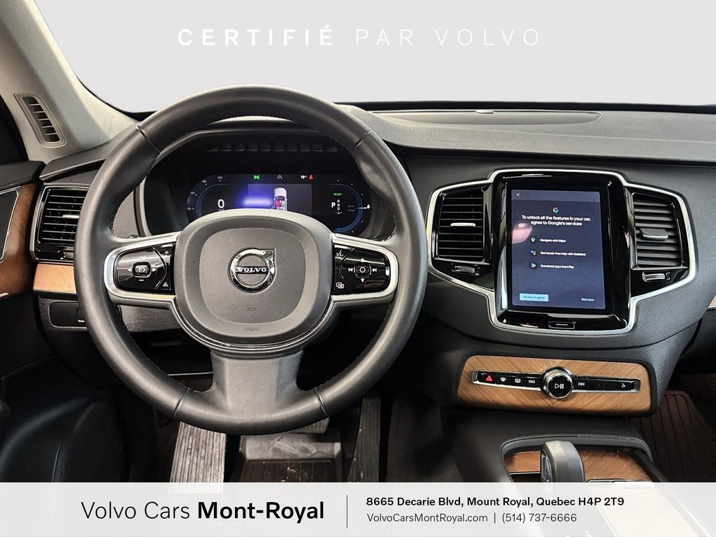 2024 Volvo XC90 Recharge Plus Bright Plug-In Hybrid T8 in Brossard, Quebec - 10 - w1024h768px