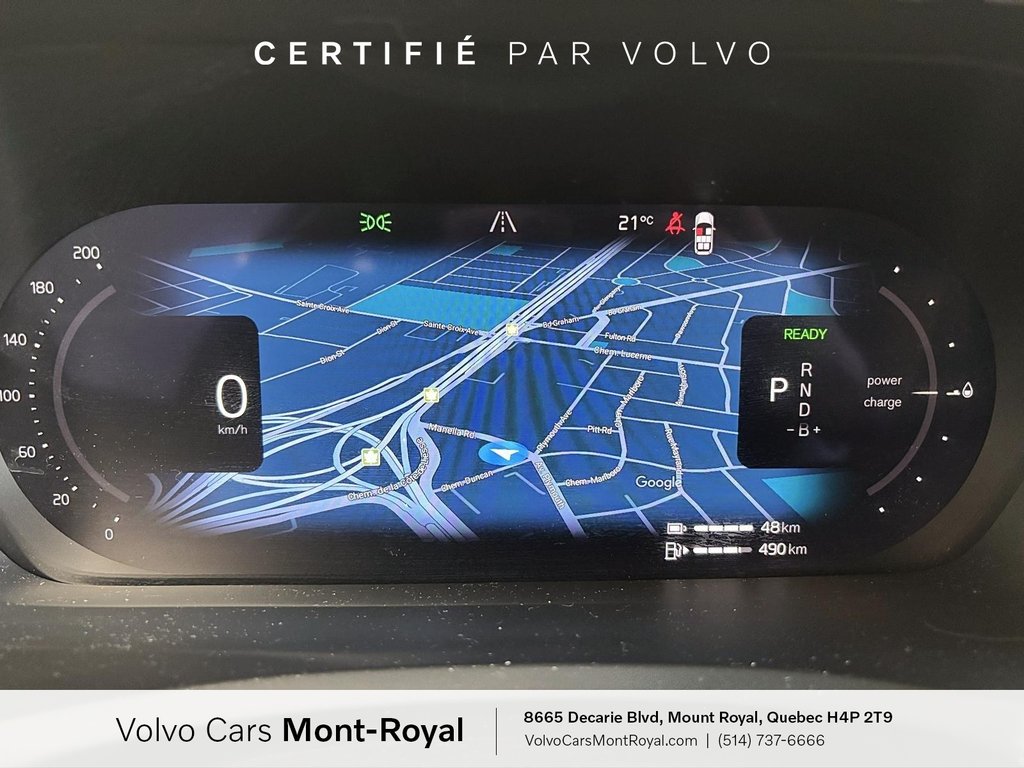Volvo XC90 Recharge Ultimate Bright Theme Plug-In Hybrid T8 2024 à Laval, Québec - 12 - w1024h768px