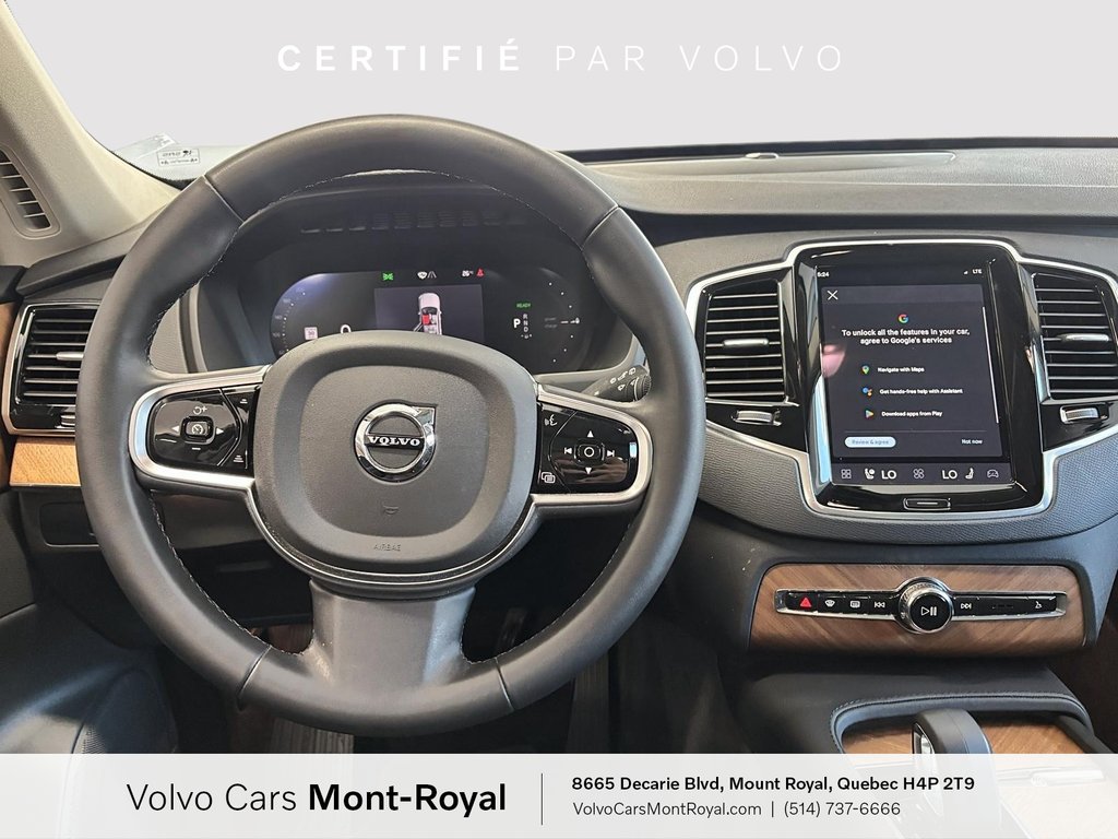 Volvo XC90 Recharge Plus Bright Theme Plug-In Hybrid T8 2024 à Laval, Québec - 11 - w1024h768px