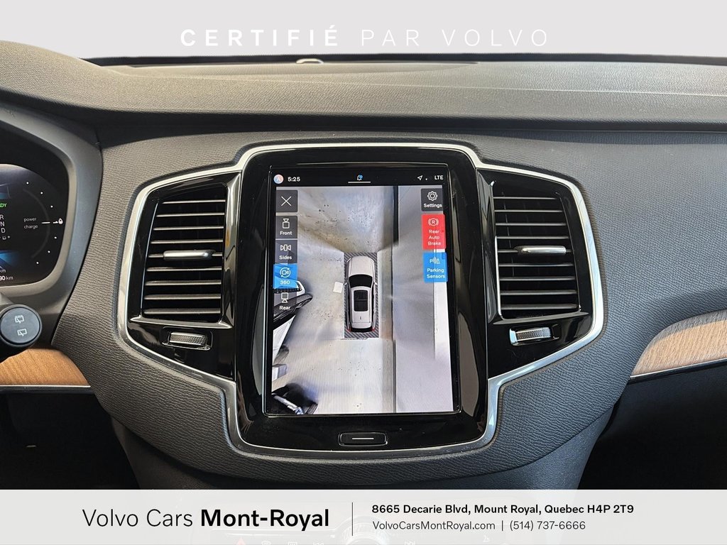 Volvo XC90 Recharge Plus Bright Theme Plug-In Hybrid T8 2024 à Laval, Québec - 15 - w1024h768px