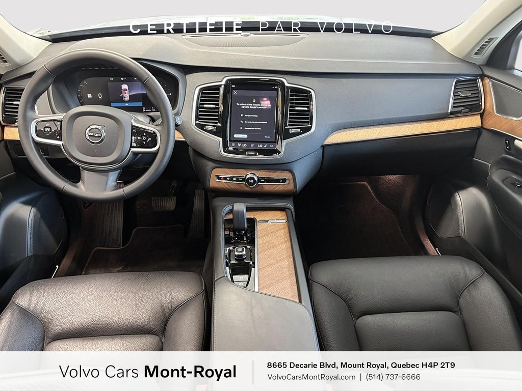 Volvo XC90 Recharge Plus Bright Theme Plug-In Hybrid T8 2024 à Laval, Québec - 9 - w1024h768px