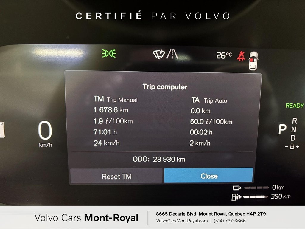 Volvo XC90 Recharge Plus Bright Theme Plug-In Hybrid T8 2024 à Laval, Québec - 12 - w1024h768px