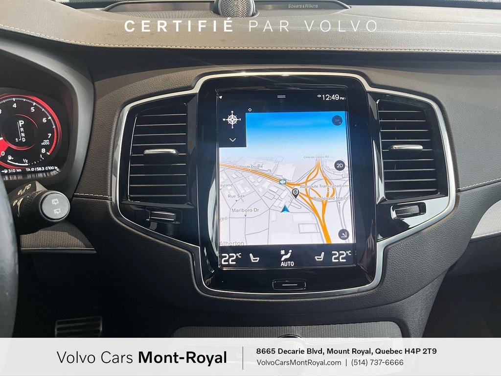 2021 Volvo XC90 R-Design T6 in Laval, Quebec - 16 - w1024h768px