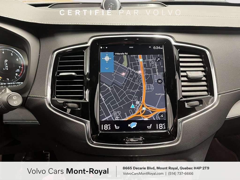 2022 Volvo XC90 R-Design in Laval, Quebec - 16 - w1024h768px