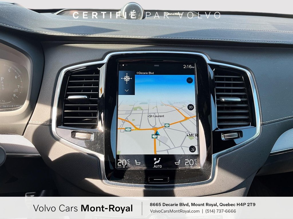 2022 Volvo XC90 R-Design in Laval, Quebec - 16 - w1024h768px