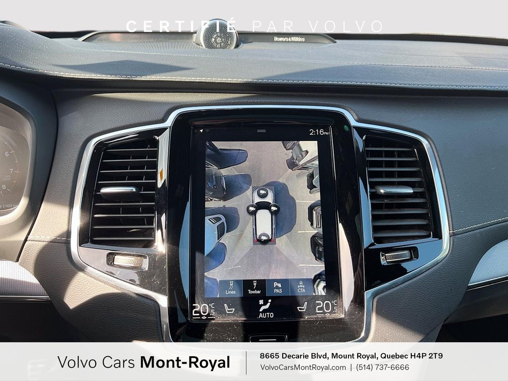 2022 Volvo XC90 R-Design in Laval, Quebec - 15 - w1024h768px