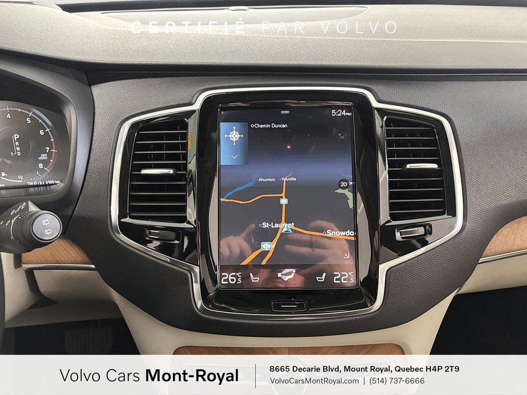 Volvo XC90 Momentum 2022 à Laval, Québec - 16 - w1024h768px