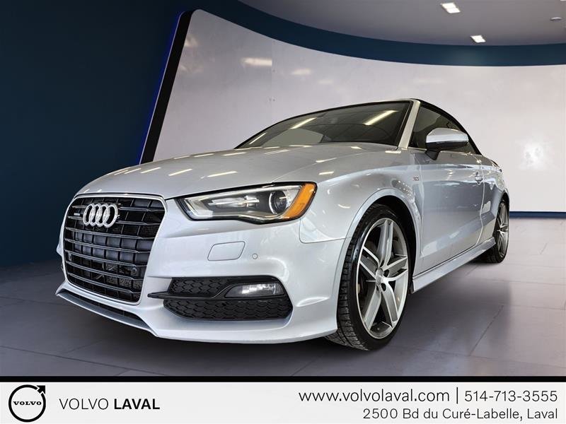 2016  A3 2.0T Technik quattro 6sp S tronic Cab in Laval, Quebec - 1 - w1024h768px