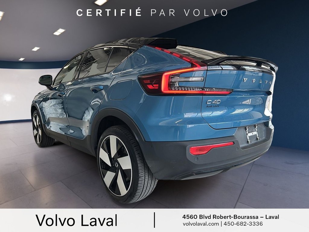 2022 Volvo C40 Recharge Pure Electric Ultimate in Laval, Quebec - 7 - w1024h768px