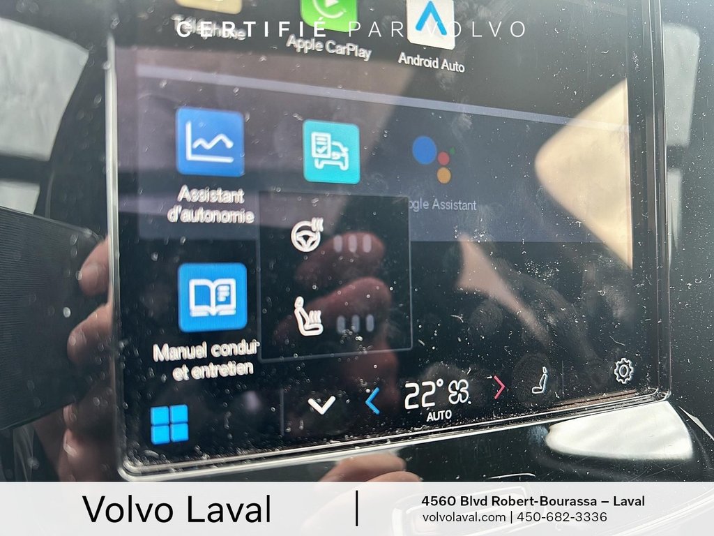 Volvo XC40 Recharge Pure Electric Ultimate 2022 à Laval, Québec - 10 - w1024h768px
