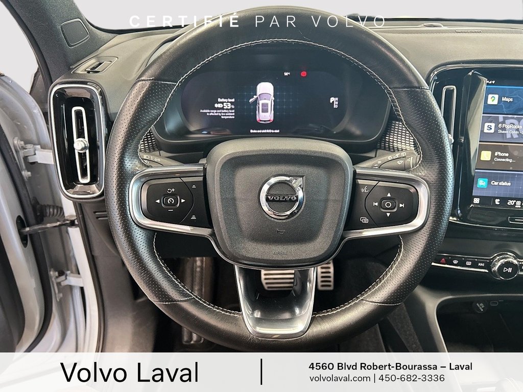 2021 Volvo XC40 Recharge in Laval, Quebec - 11 - w1024h768px