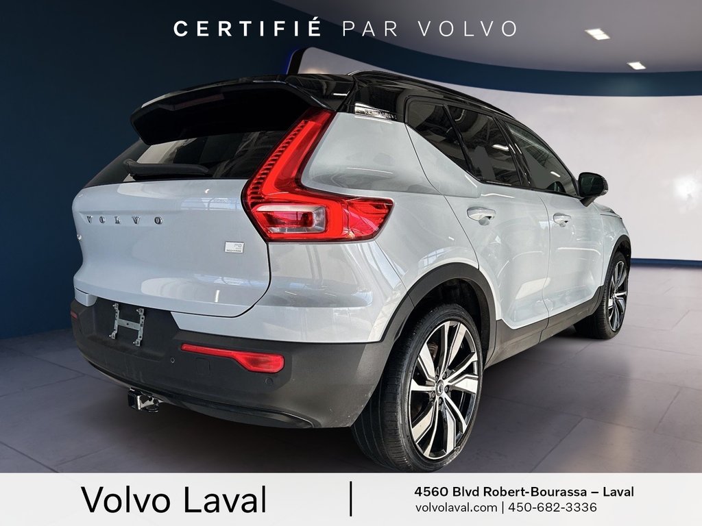 2021 Volvo XC40 Recharge in Laval, Quebec - 3 - w1024h768px