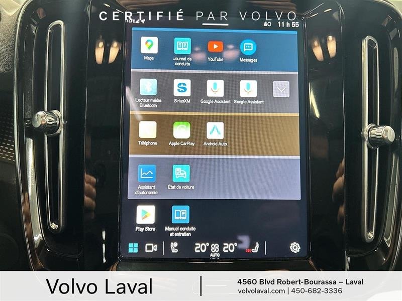 2022 Volvo XC40 Recharge Plus in Laval, Quebec - 17 - w1024h768px