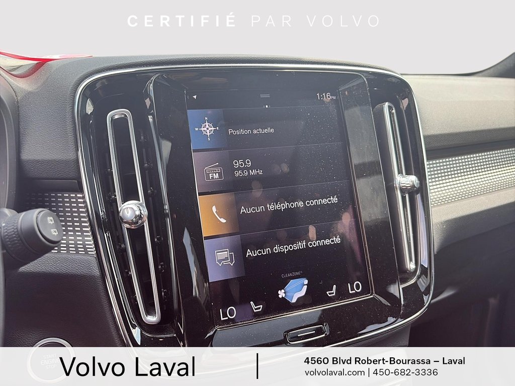 Volvo XC40 R-Design 2022 à Laval, Québec - 21 - w1024h768px
