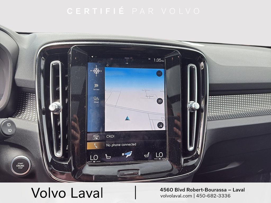 Volvo XC40 R-Design 2022 à Laval, Québec - 19 - w1024h768px
