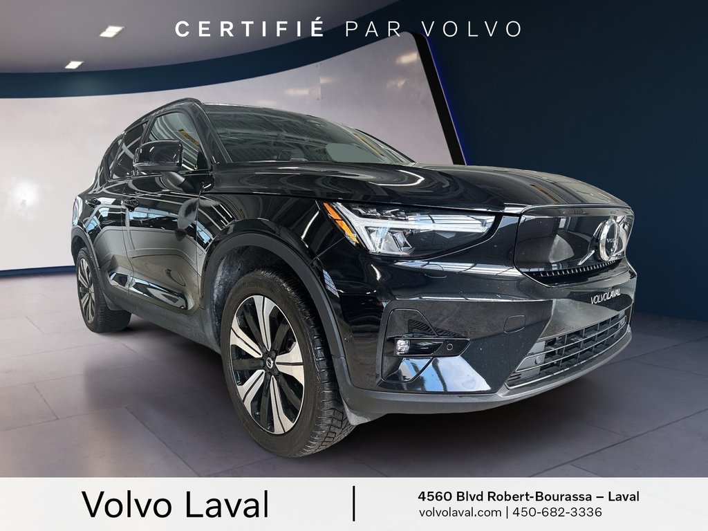 Volvo XC40 Recharge TWIN Plus - Dark 2023 à Laval, Québec - 3 - w1024h768px