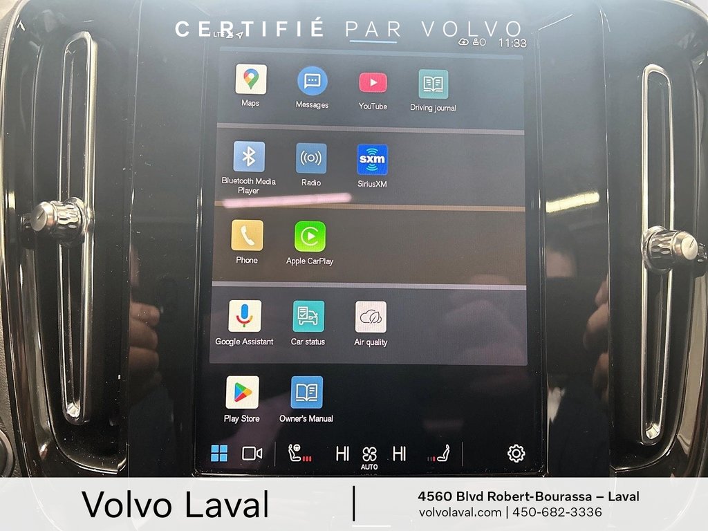 Volvo XC40 B5 AWD Plus Dark Theme 2024 à Laval, Québec - 16 - w1024h768px