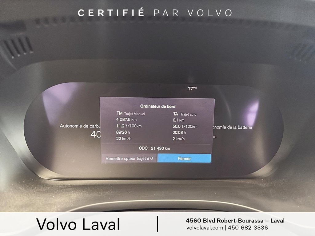 Volvo XC60 Recharge Inscription 2022 à Laval, Québec - 12 - w1024h768px
