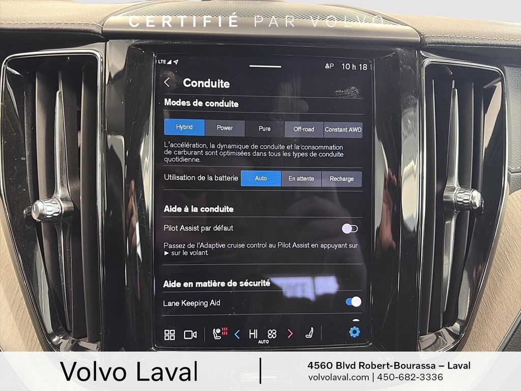 Volvo XC60 Recharge Inscription 2022 à Laval, Québec - 17 - w1024h768px