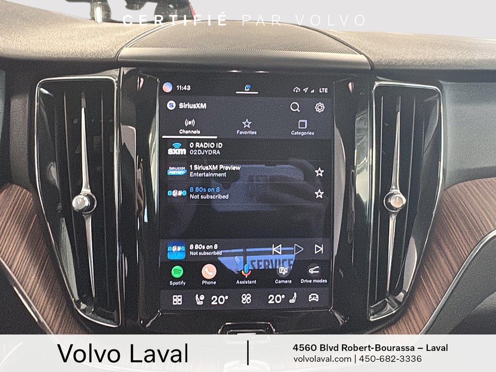 Volvo XC60 Recharge Inscription Expression 2022 à Laval, Québec - 19 - w1024h768px