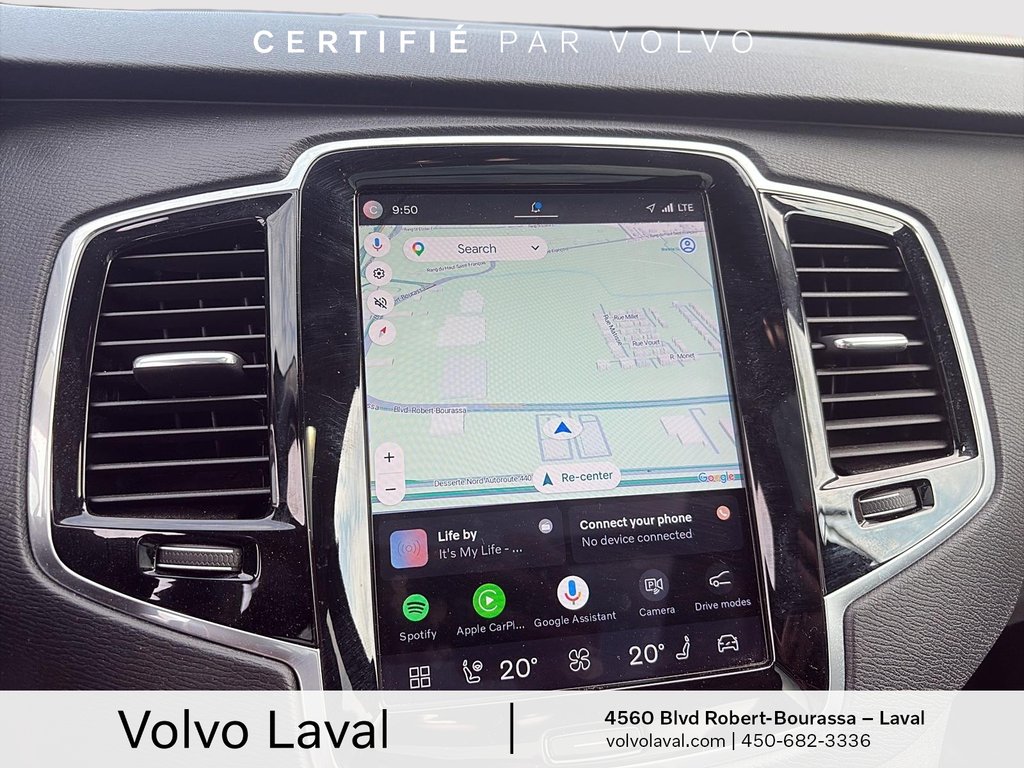 Volvo XC90 Recharge Plus Dark Theme 2023 à Laval, Québec - 19 - w1024h768px
